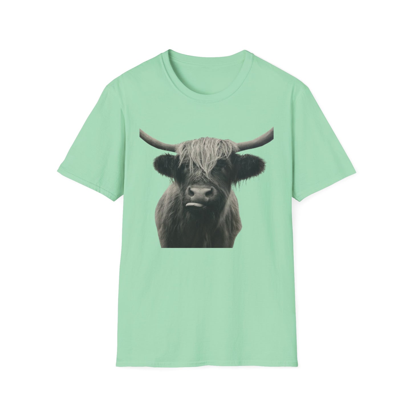 Just a Highland Cow - Unisex Softstyle T-Shirt