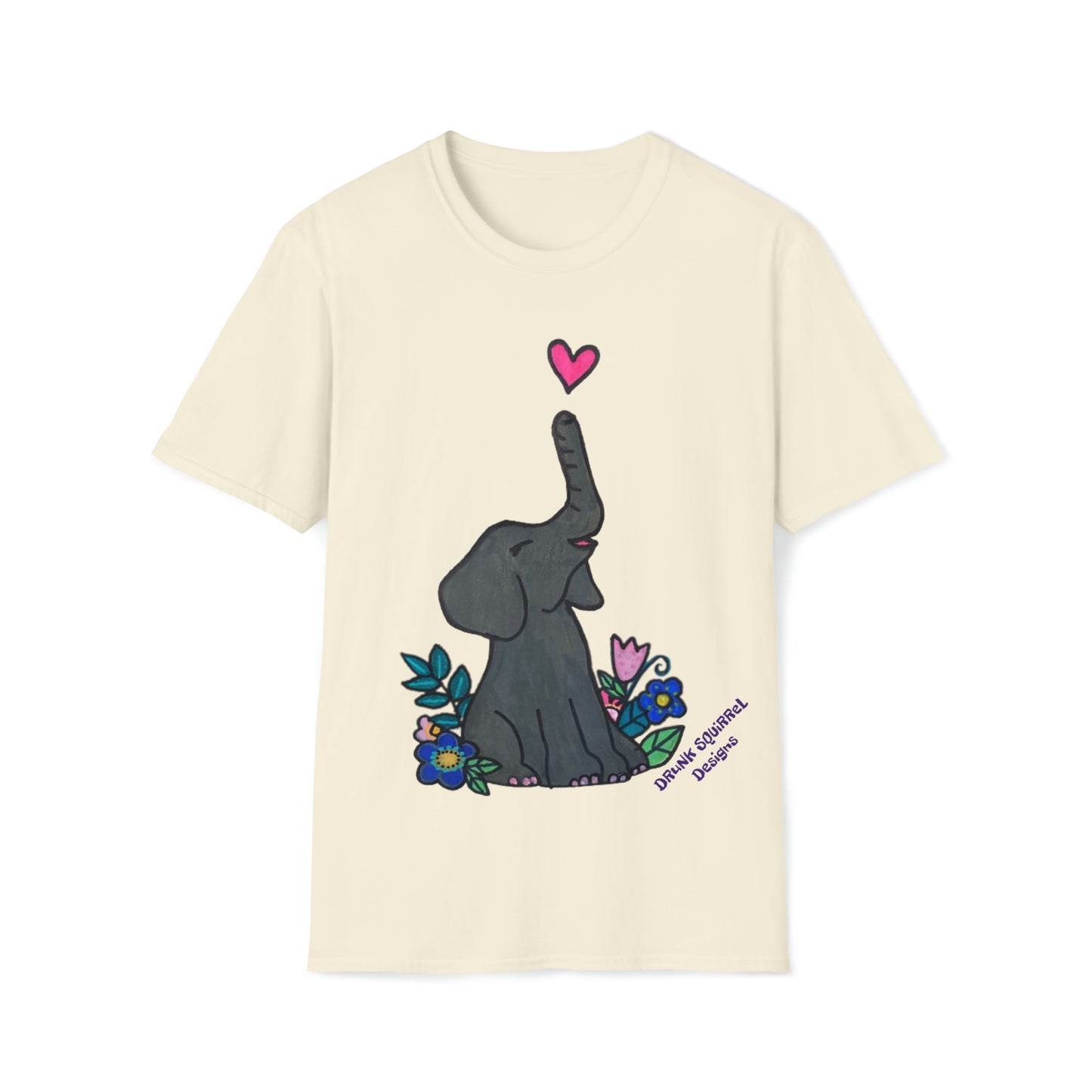 Elephant - Unisex Softstyle T-Shirt