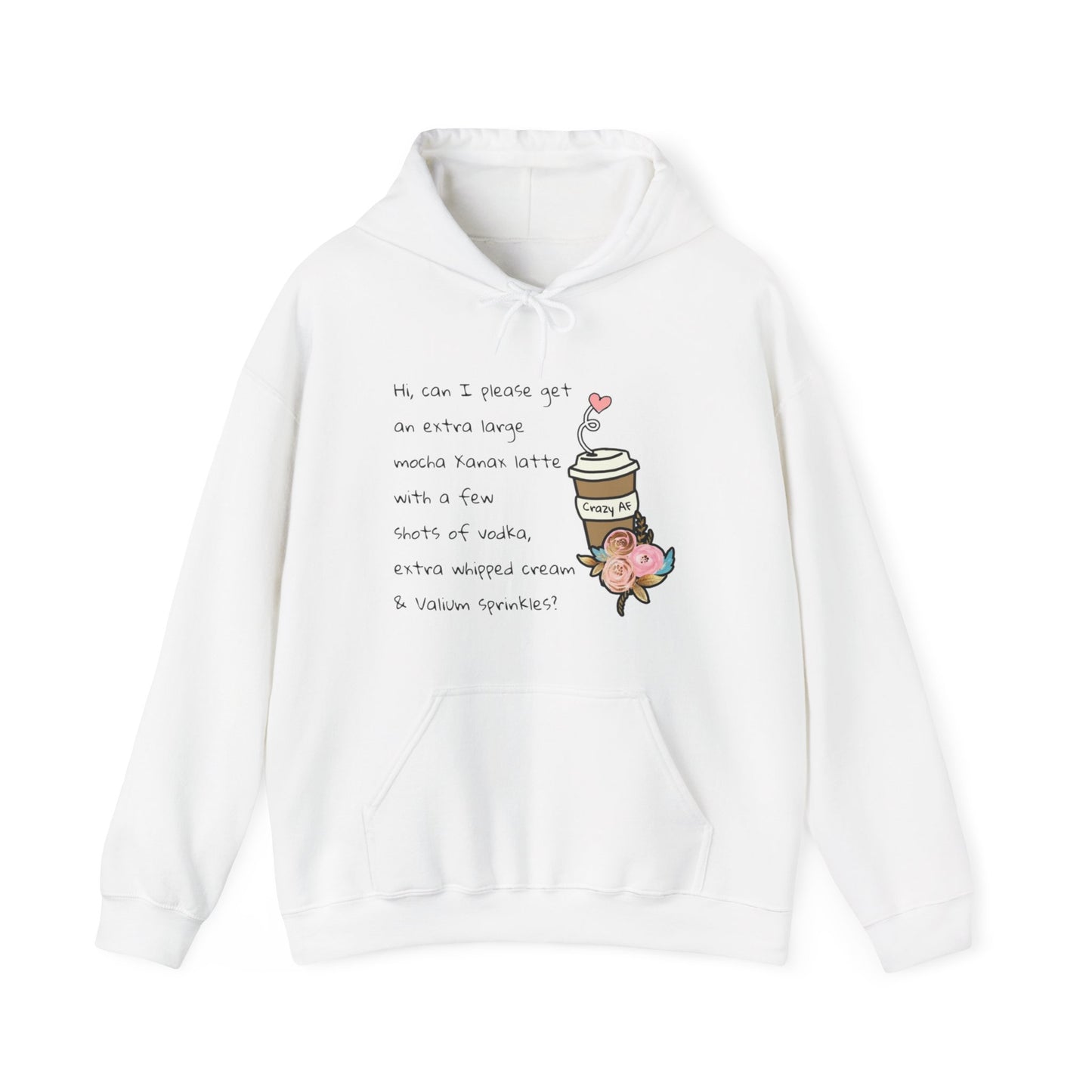 Xanax Latte - Unisex Heavy Blend™ Hooded Sweatshirt