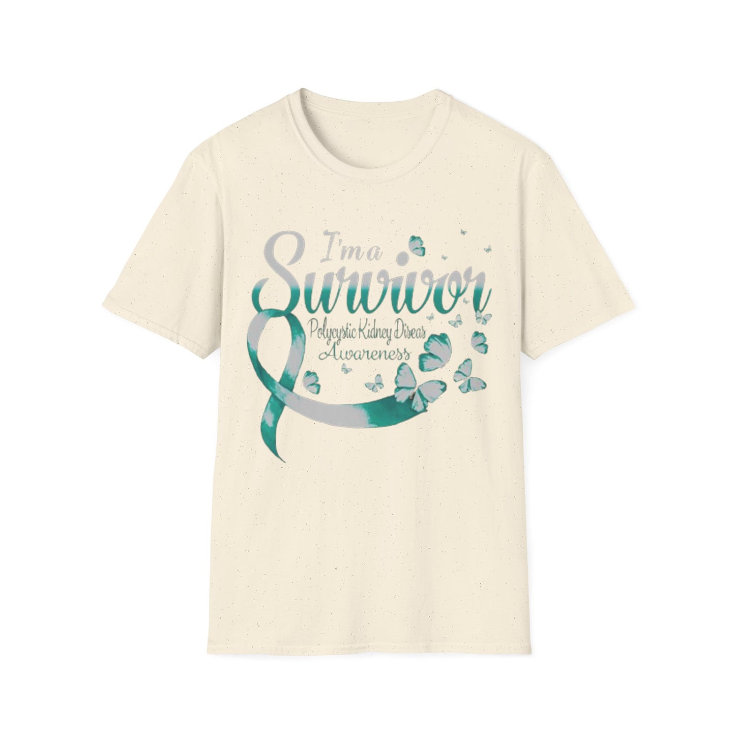 I’m a survivor PKD Awareness - Unisex Softstyle T-Shirt