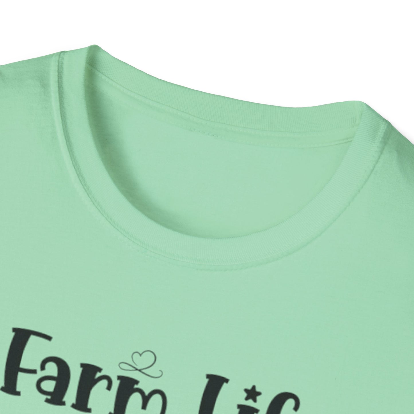 Farm Life is the Best Life WDF - Unisex Softstyle T-Shirt