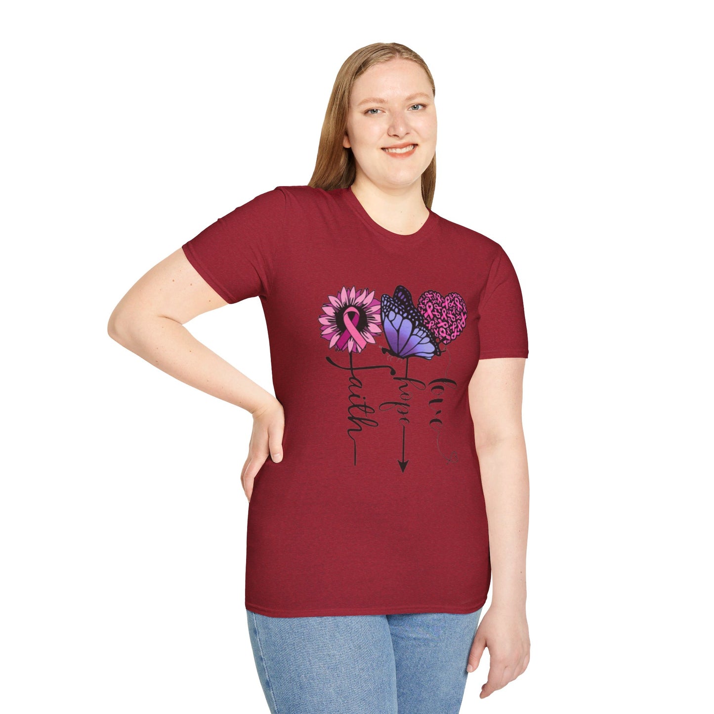 Faith Hope Love - Unisex Softstyle T-Shirt