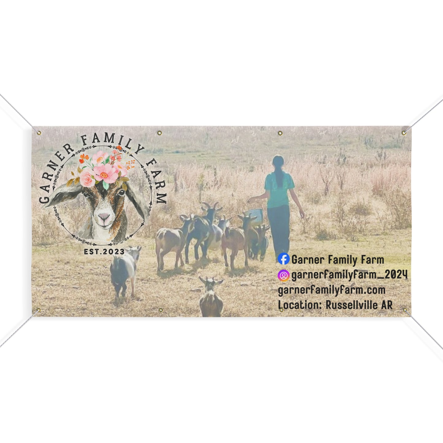 Garner Family Farms - Matte Banner