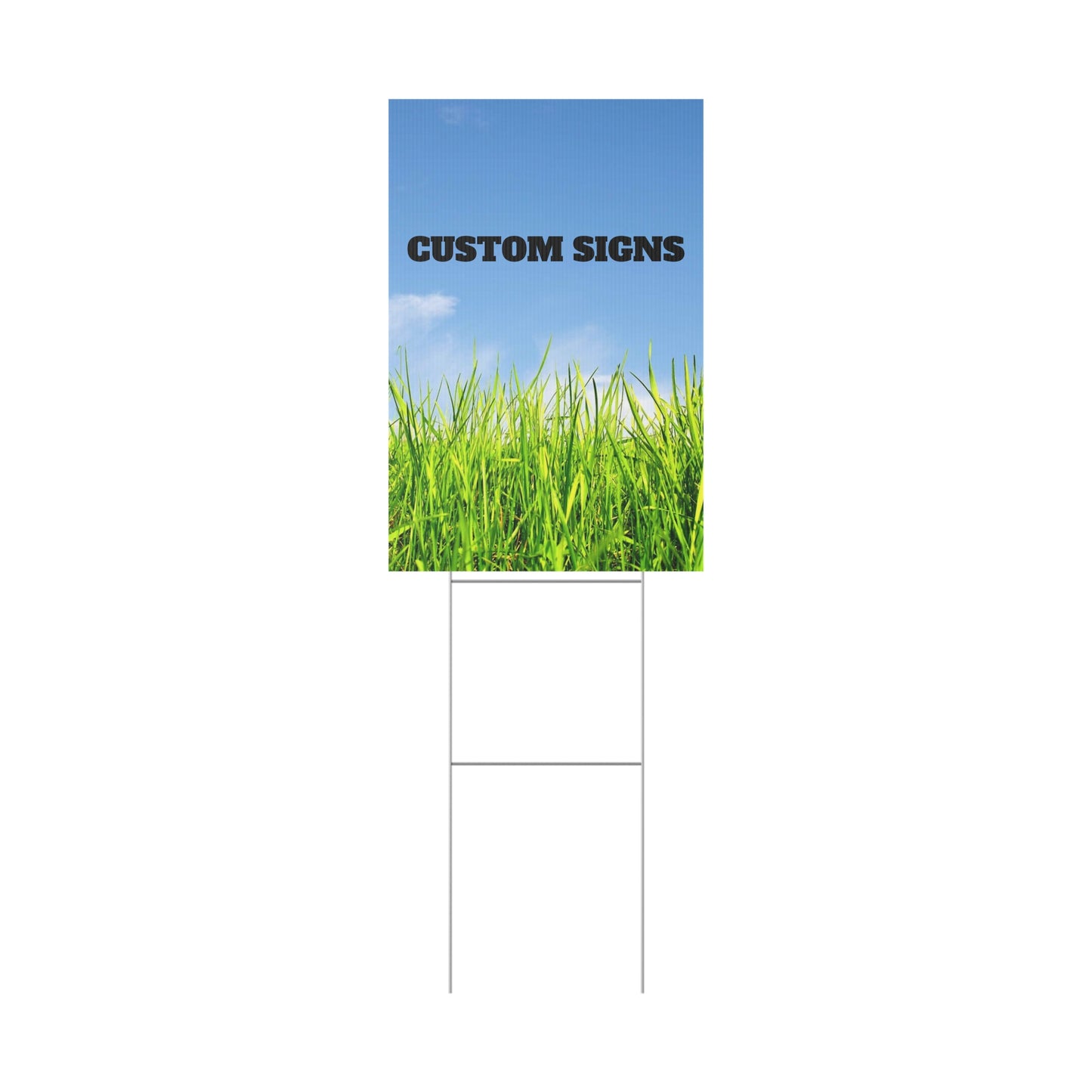 Custom - Plastic Yard Sign