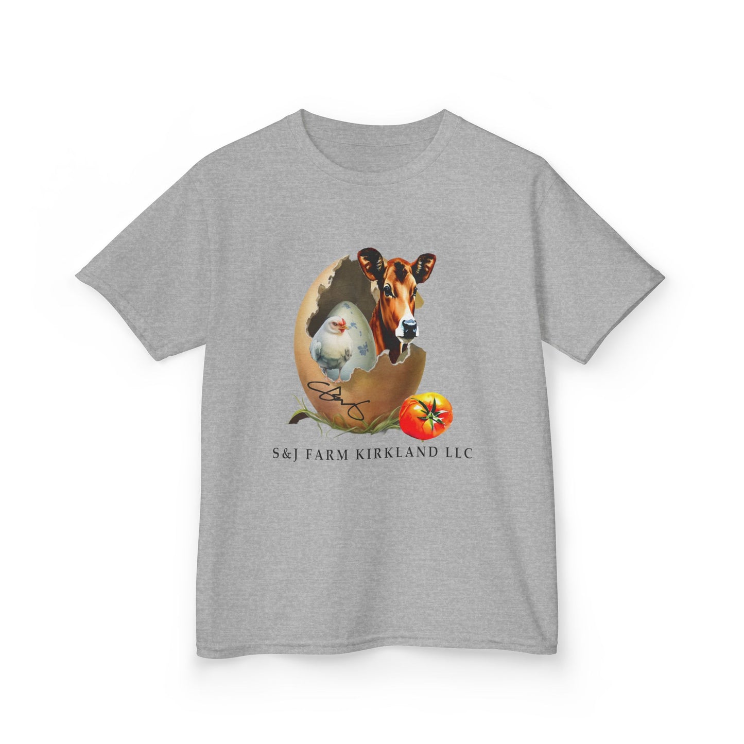 S&J Farm Kirkland LLC - Kids Heavy Cotton™ Tee