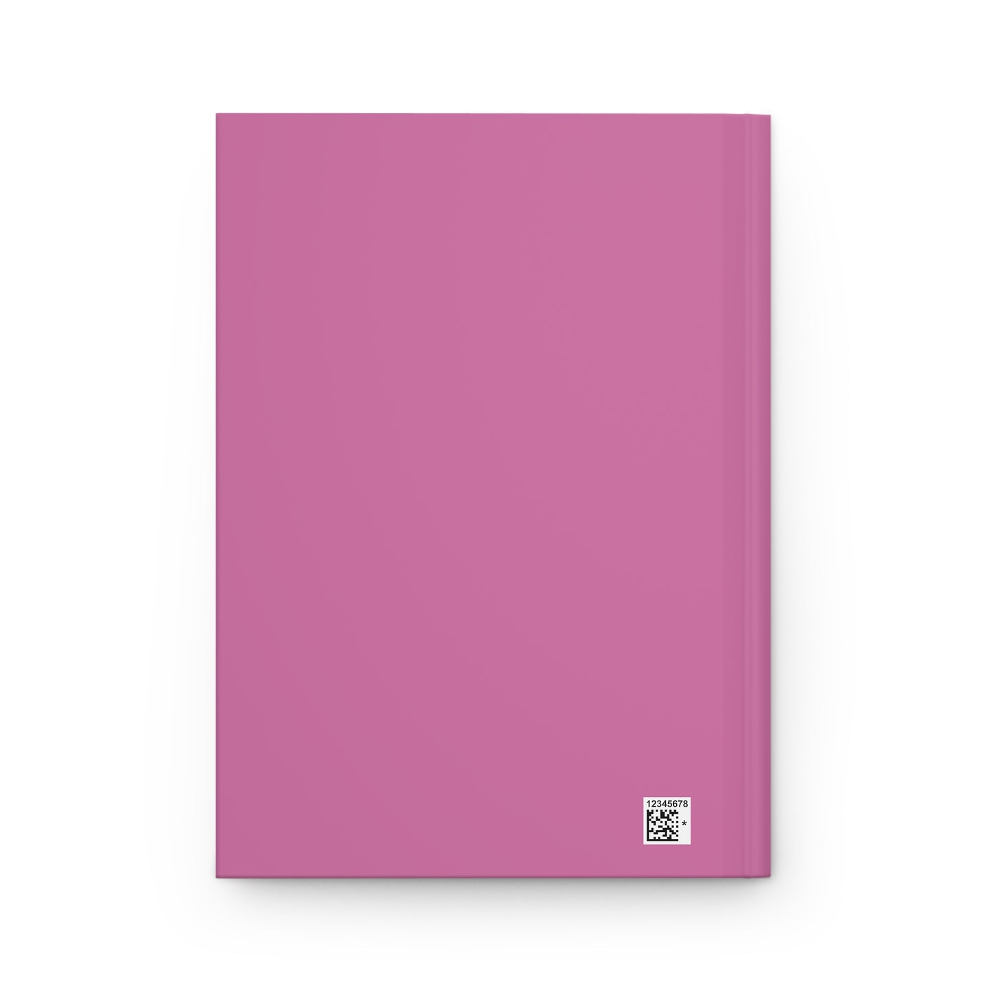 Breast Cancer Awareness Feather - Hardcover Journal Matte