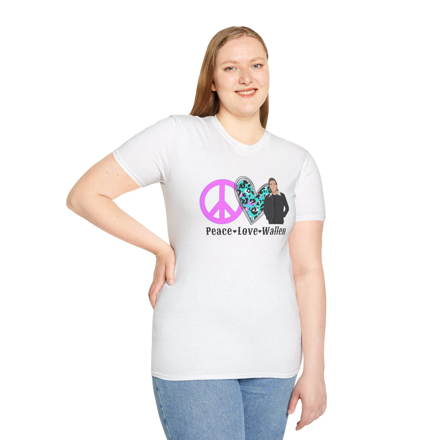 Peace Love Wallen - Unisex Softstyle T-Shirt