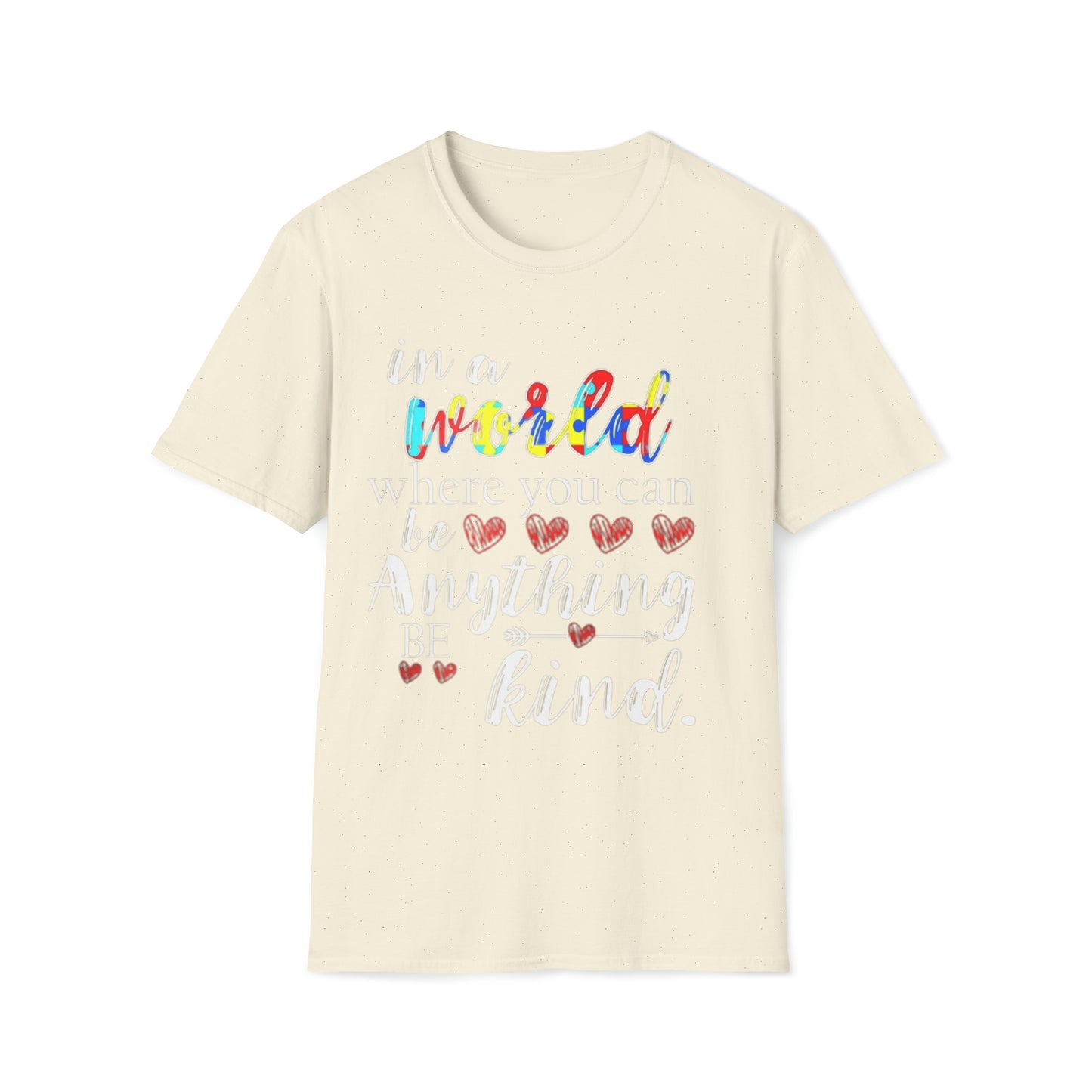 Be Kind - Unisex Softstyle T-Shirt
