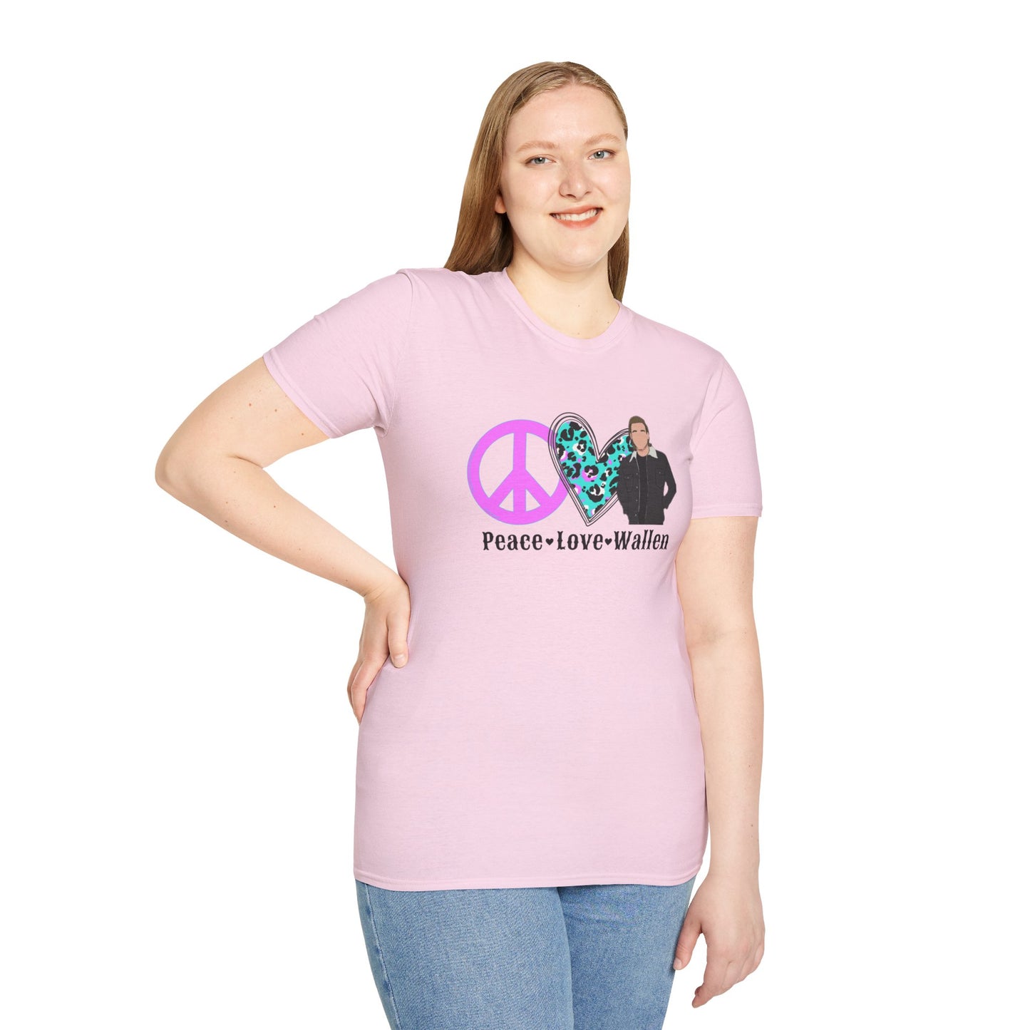 Peace Love Wallen - Unisex Softstyle T-Shirt