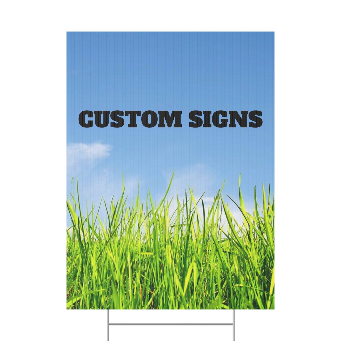 Custom - Plastic Yard Sign