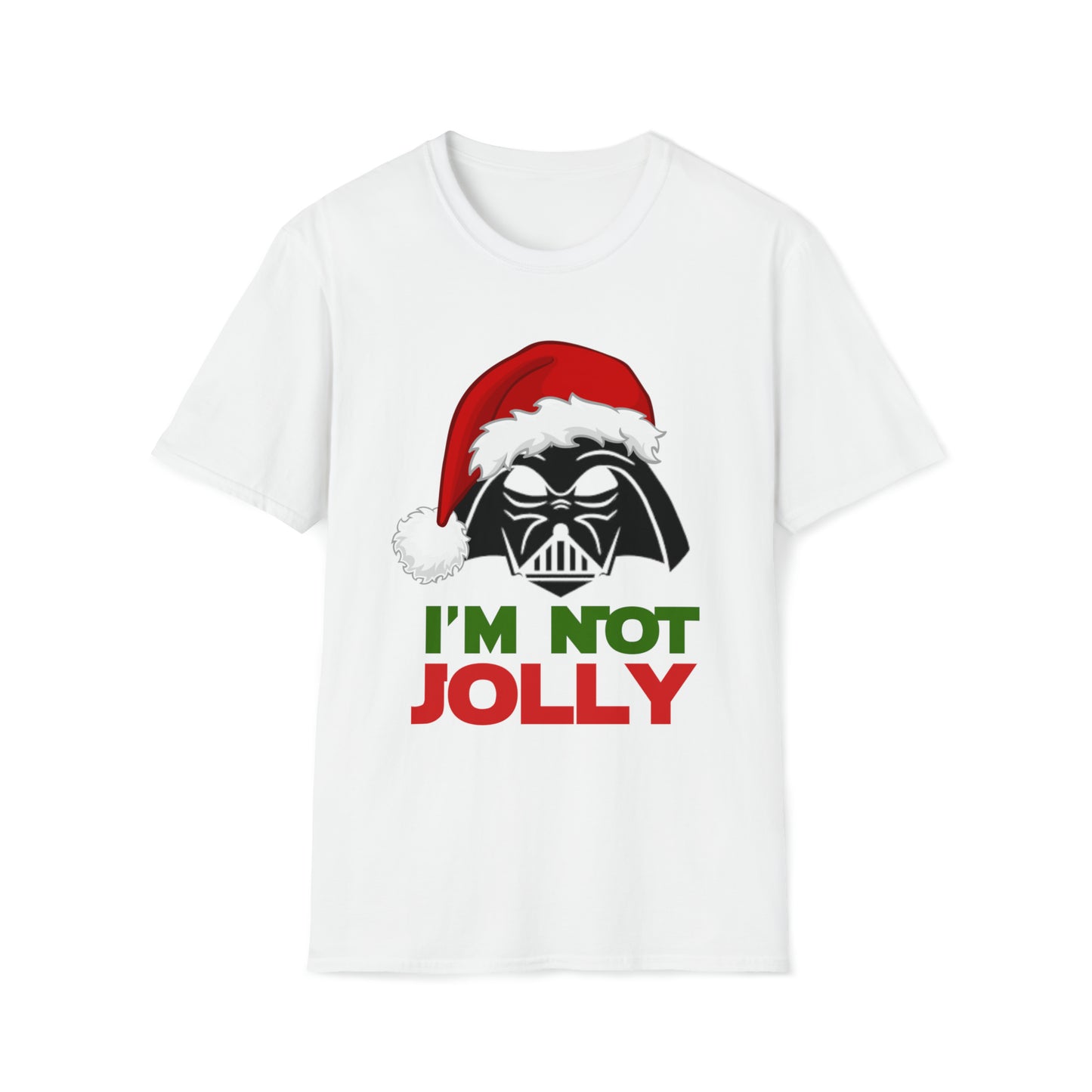 I’m not jolly Darth Vader - Unisex Softstyle T-Shirt