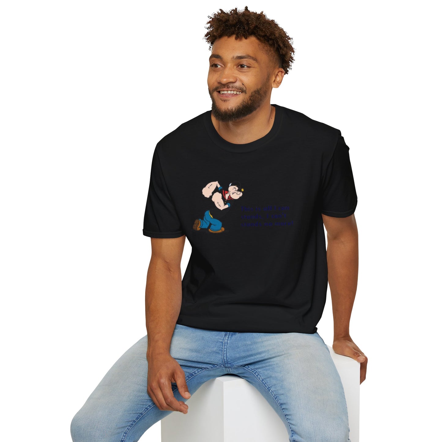 Popeye - Unisex Softstyle T-Shirt | Comfortable Everyday Wear | Perfect for Casual Outings