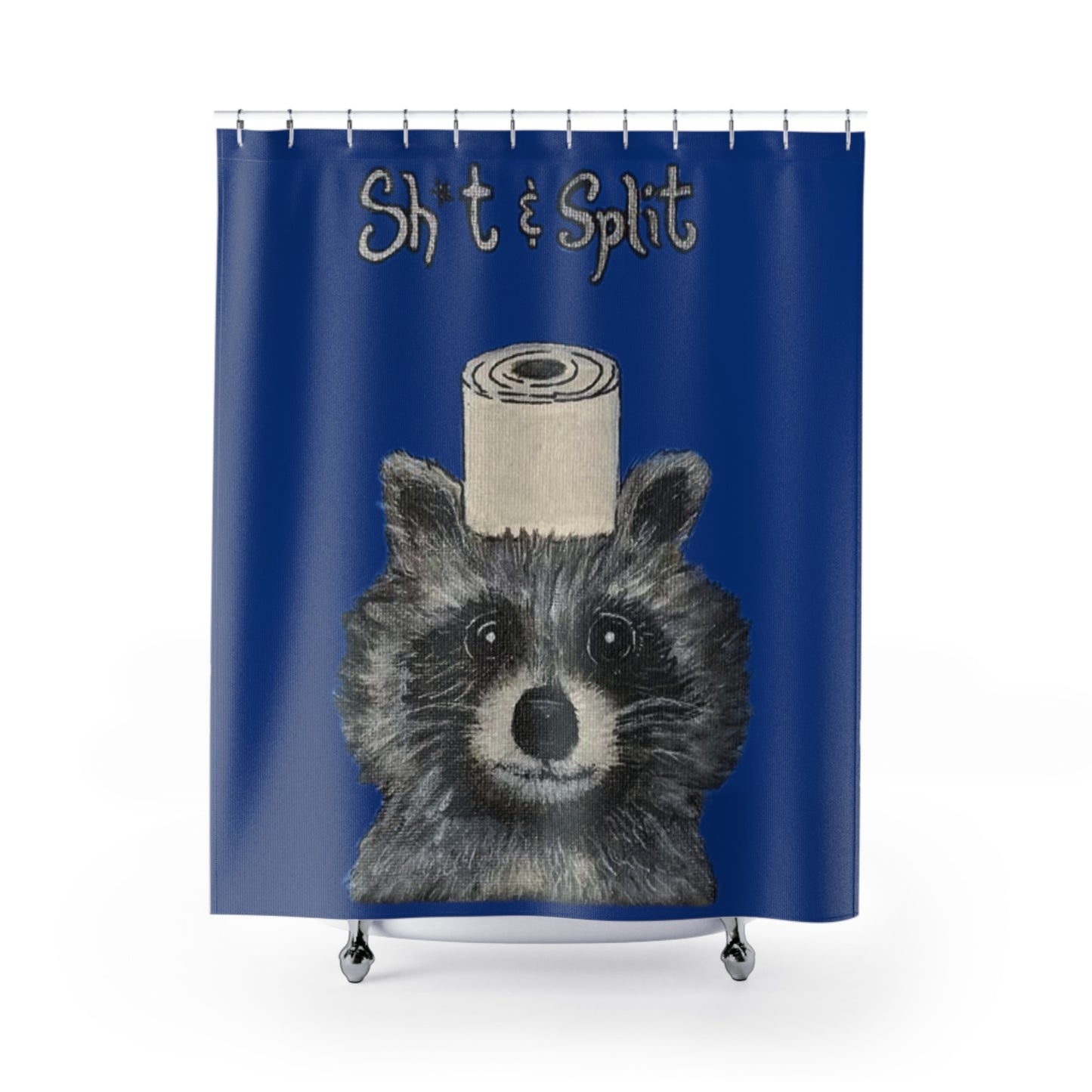 Sh*t & Split - Shower Curtains