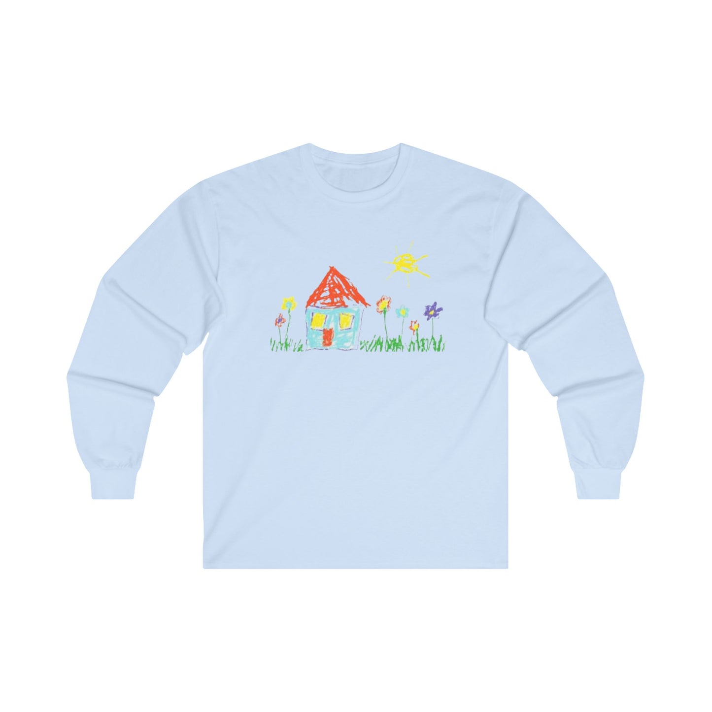 Your Child’s Art on a Shirt - Unisex Ultra Cotton Long Sleeve Tee