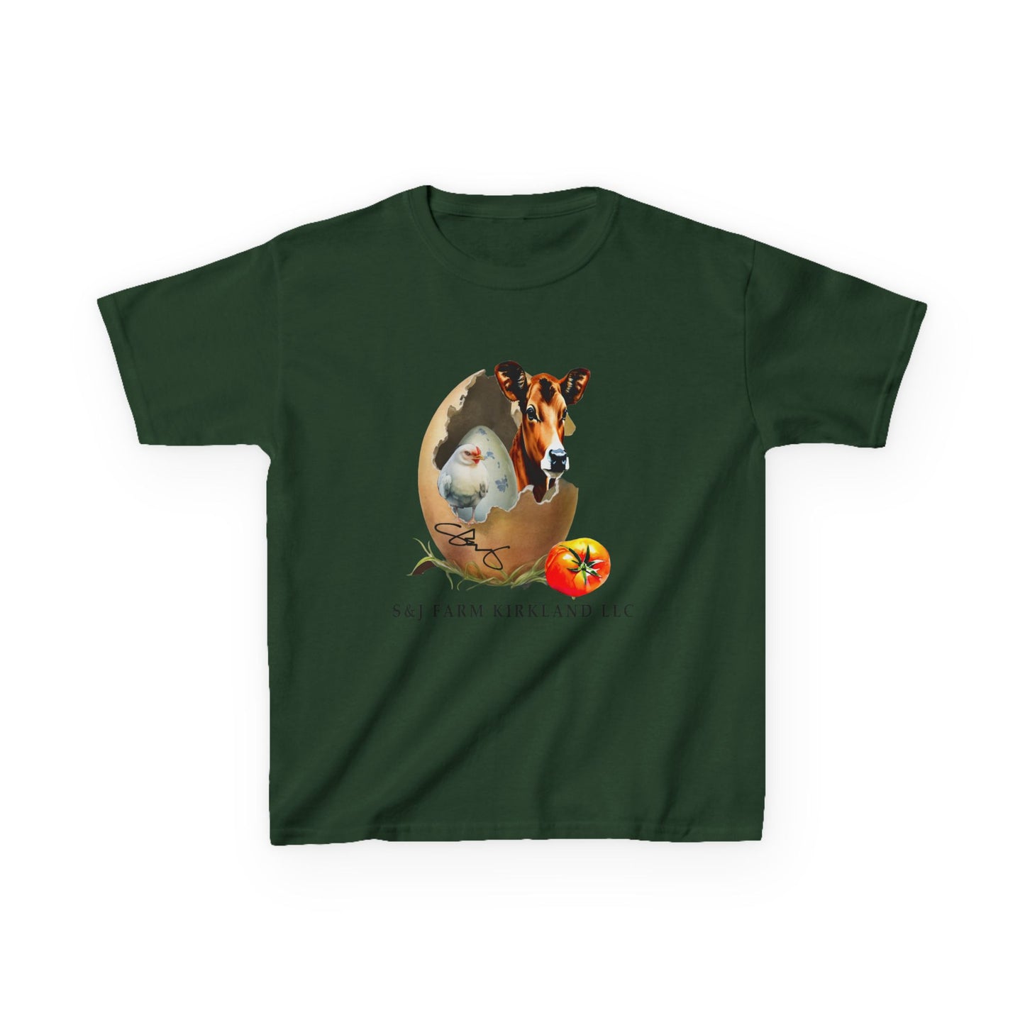 S&J Farm Kirkland LLC - Kids Heavy Cotton™ Tee