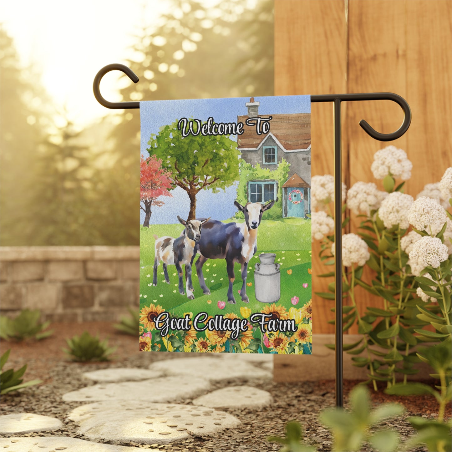 Goat Cottage Farm - Custom Garden & House Banner