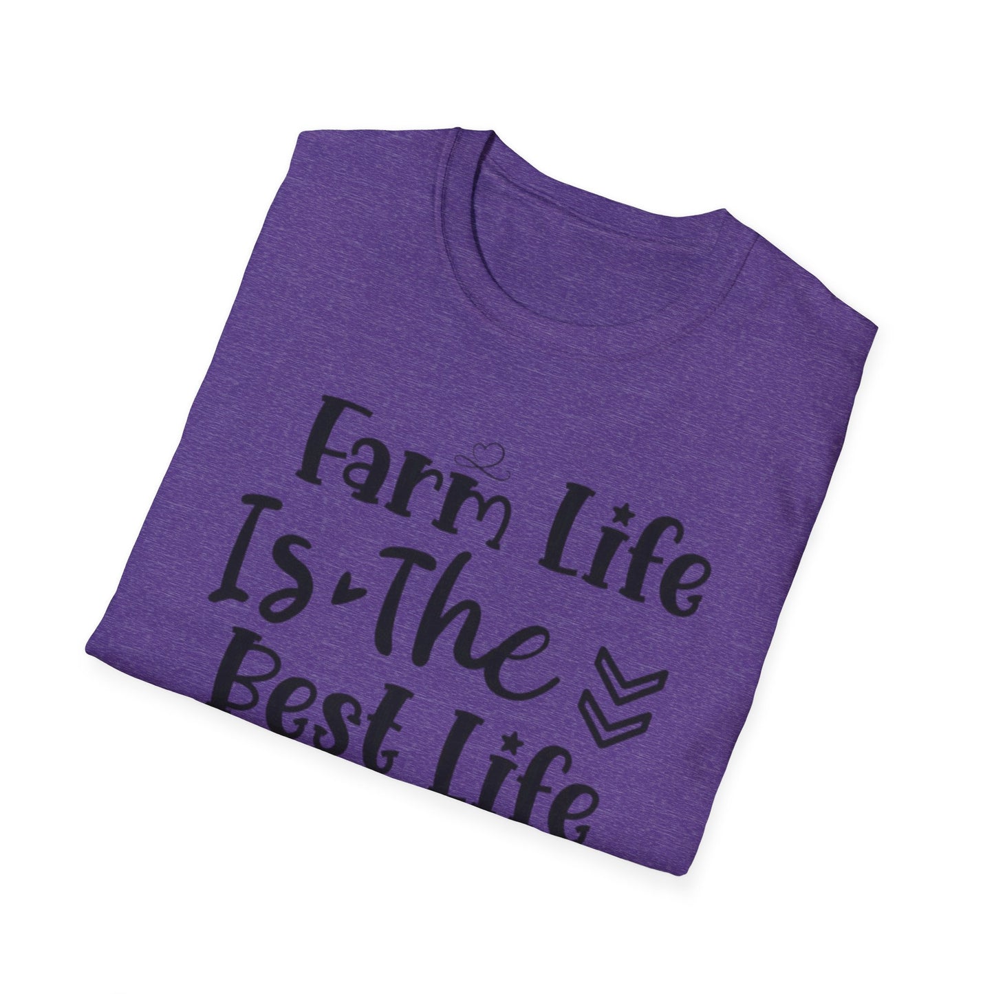 Farm Life is the Best Life GCF - Unisex Softstyle T-Shirt