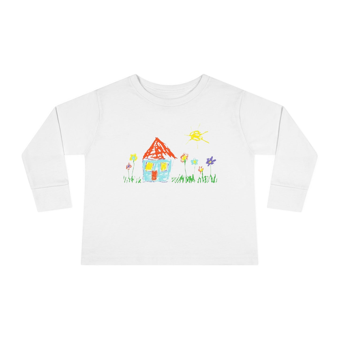 Your Child’s Art on a Shirt - Toddler Long Sleeve Tee