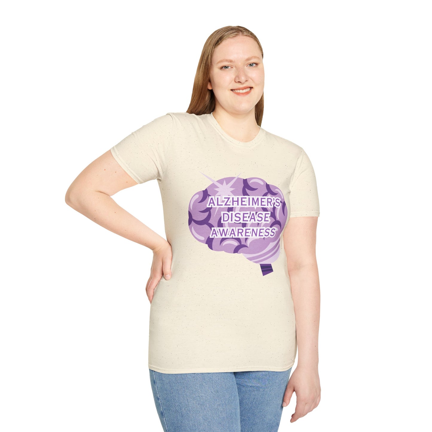 Alzheimer's Disease Awareness - Unisex Softstyle T-Shirt