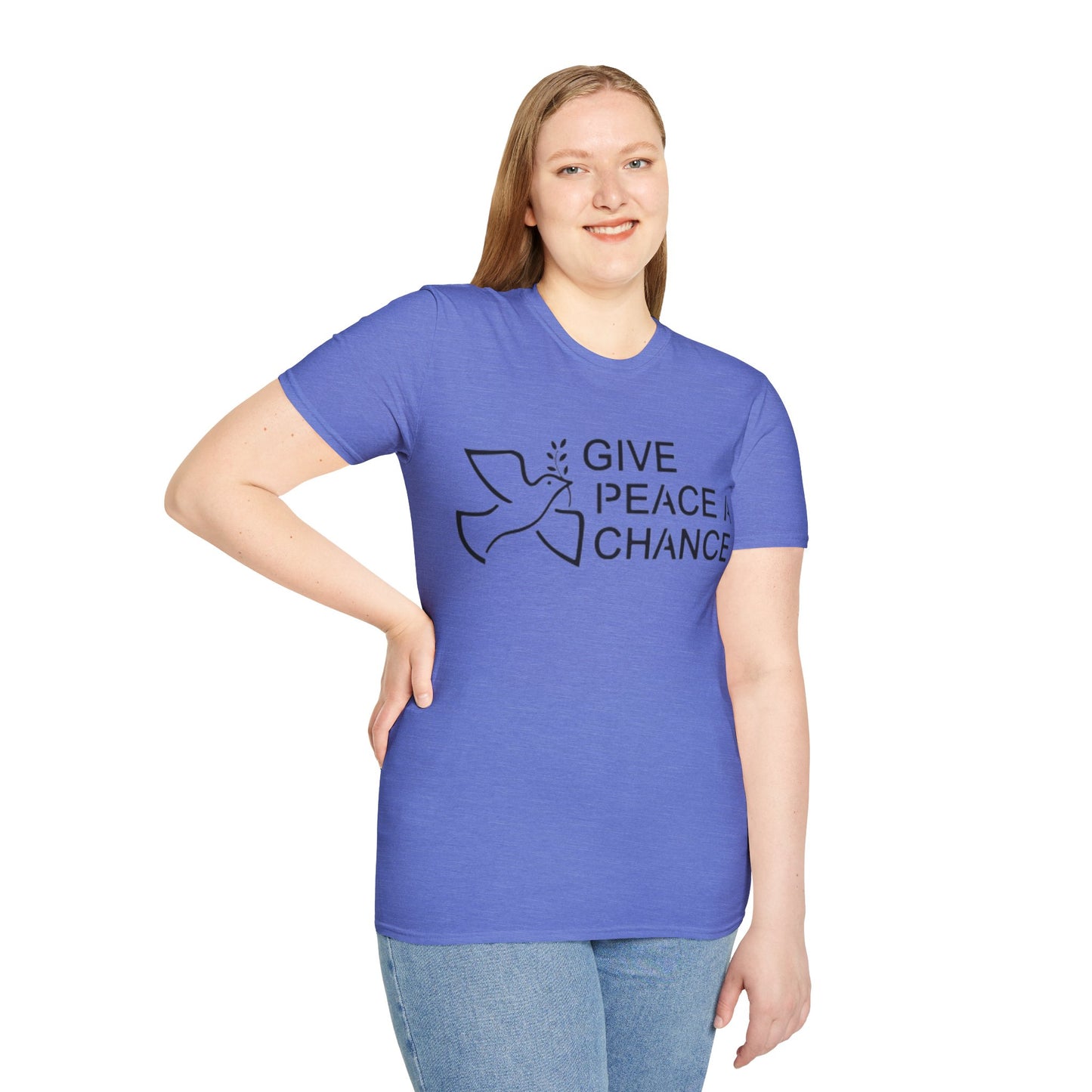 Give Peace A Chance - Unisex Softstyle T-Shirt