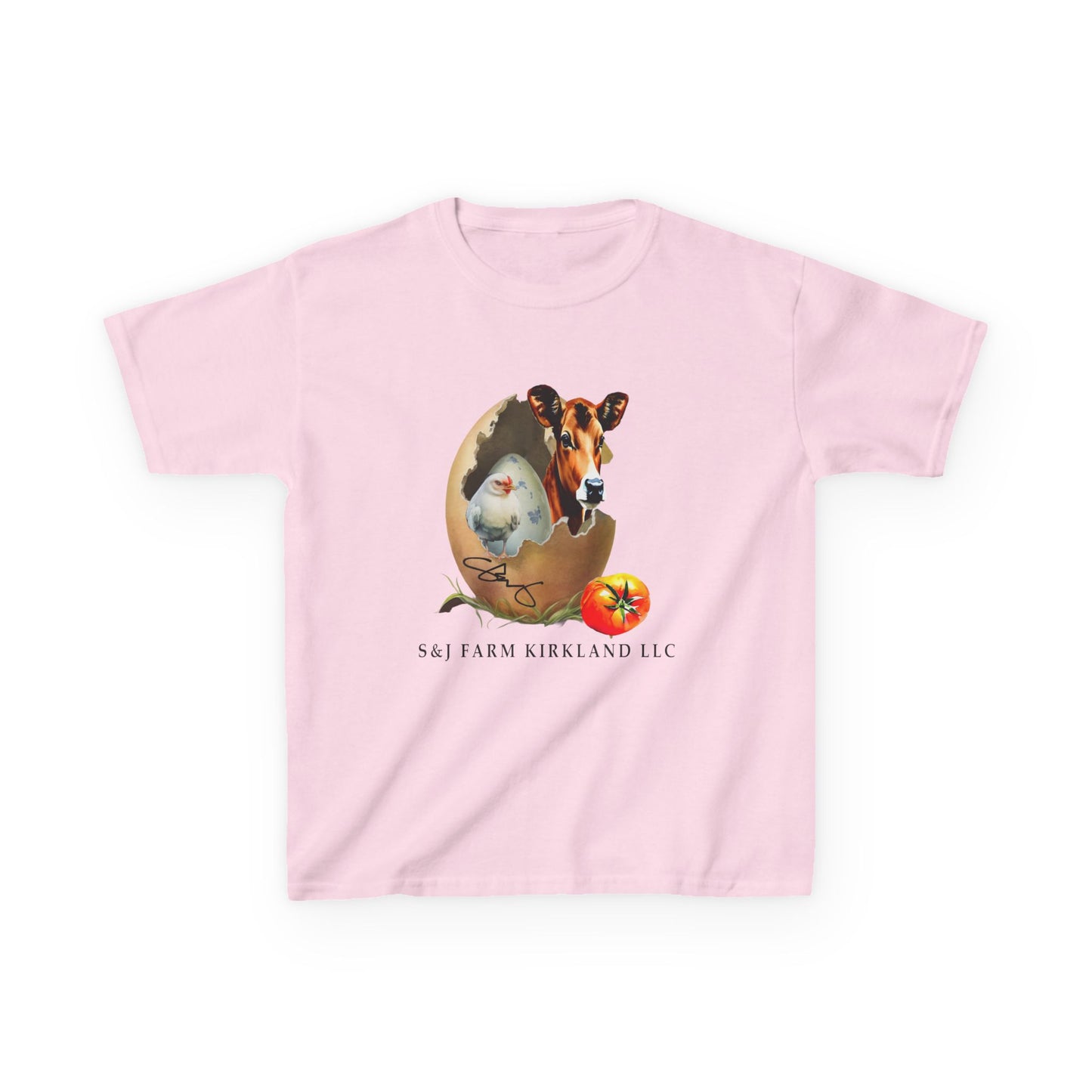 S&J Farm Kirkland LLC - Kids Heavy Cotton™ Tee