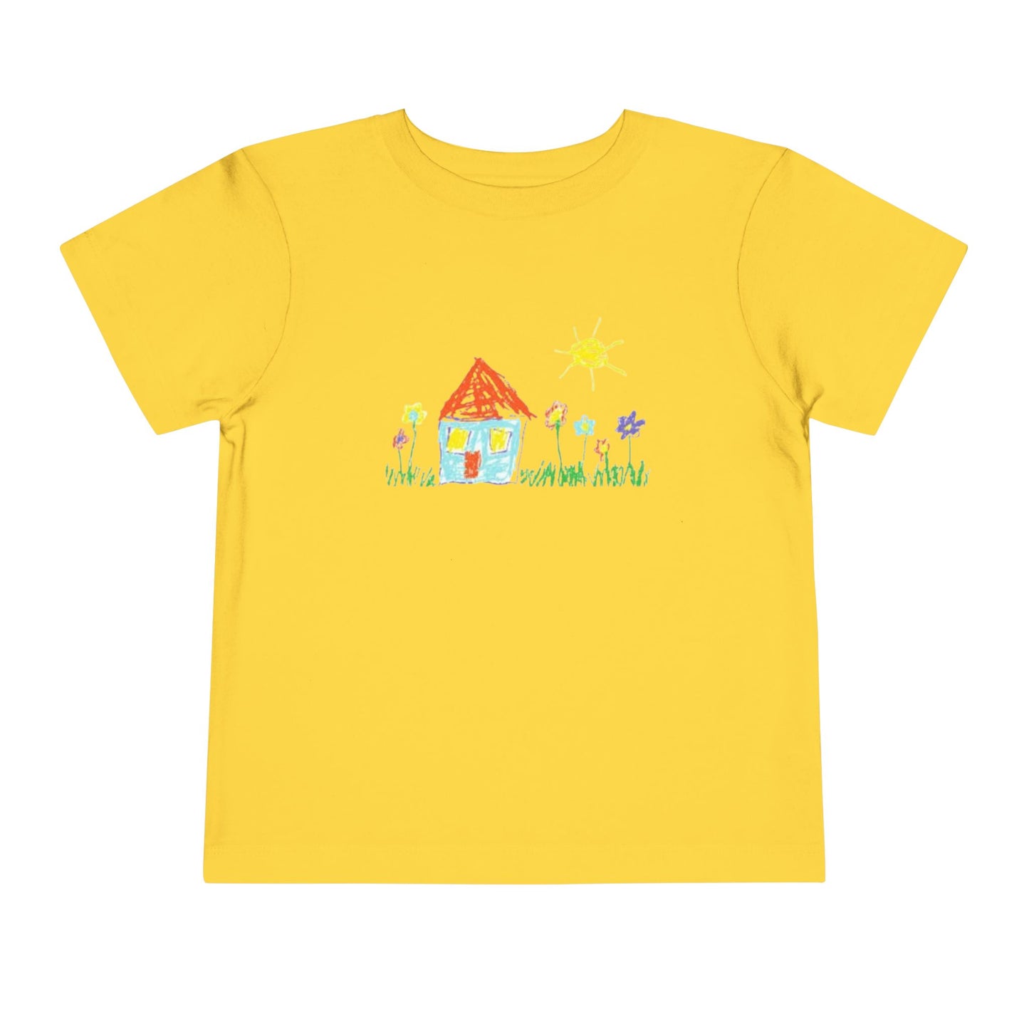 Your Childs Art on a Shirt - Toddler Short Sleeve Tee