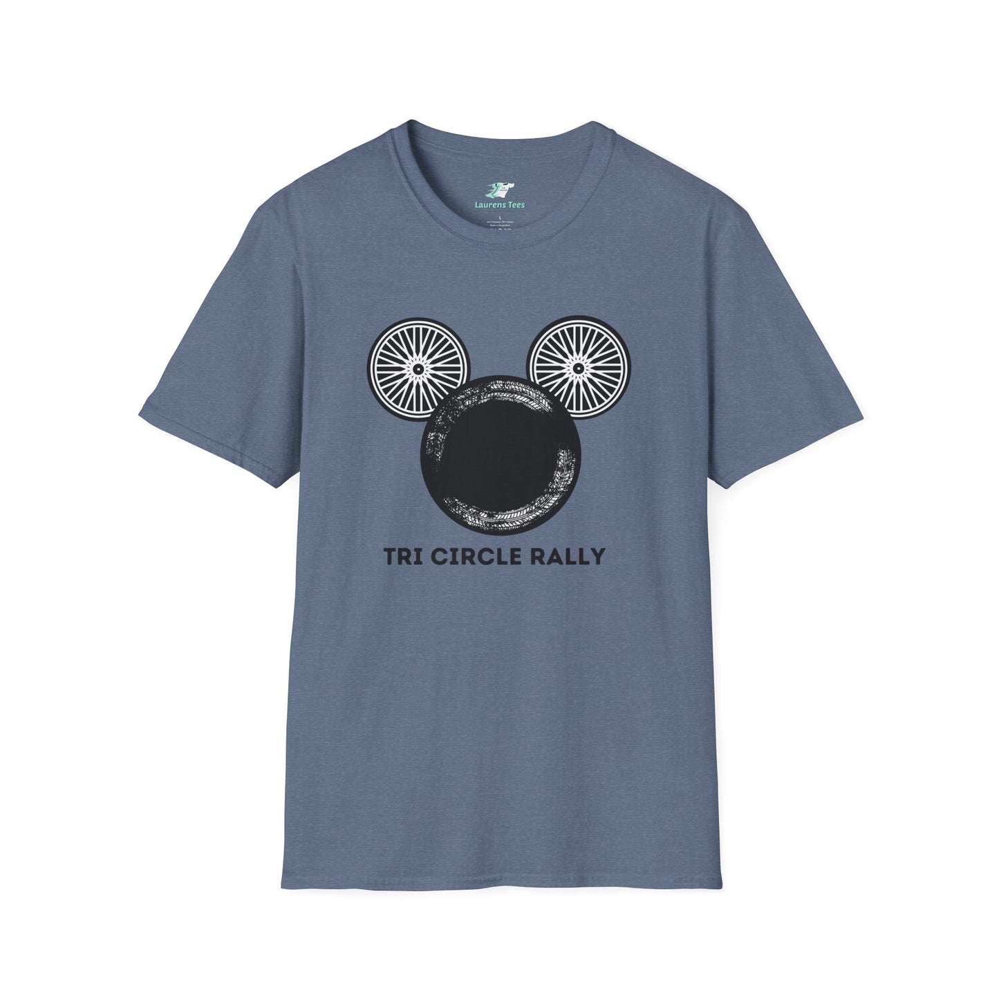 Tri Circle Rally - Unisex Softstyle T-Shirt