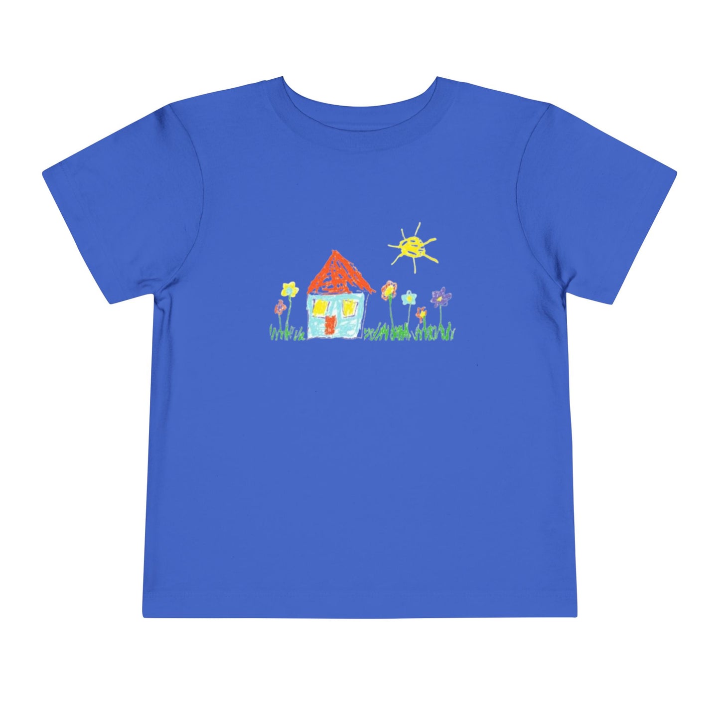 Your Childs Art on a Shirt - Toddler Short Sleeve Tee