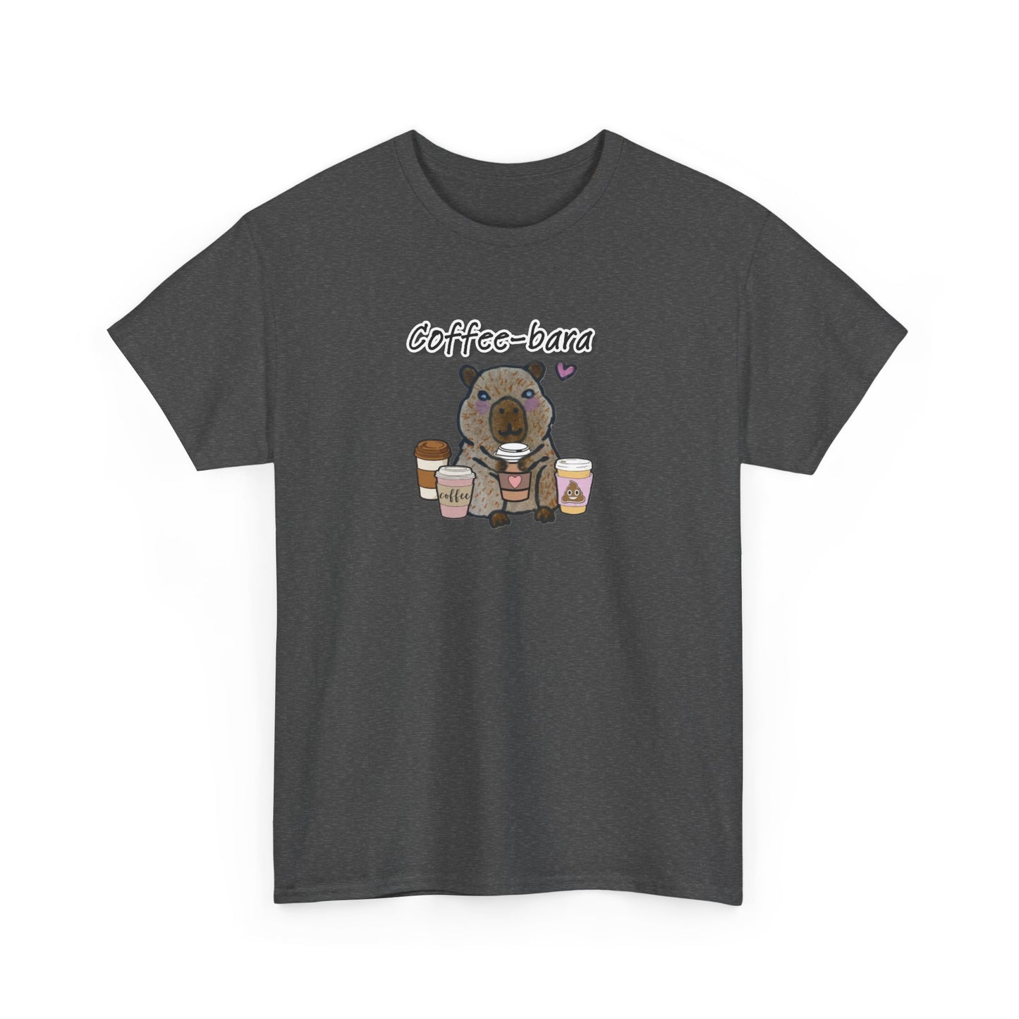 Coffee-bara Unisex Heavy Cotton Tee - Perfect for Coffee Lovers