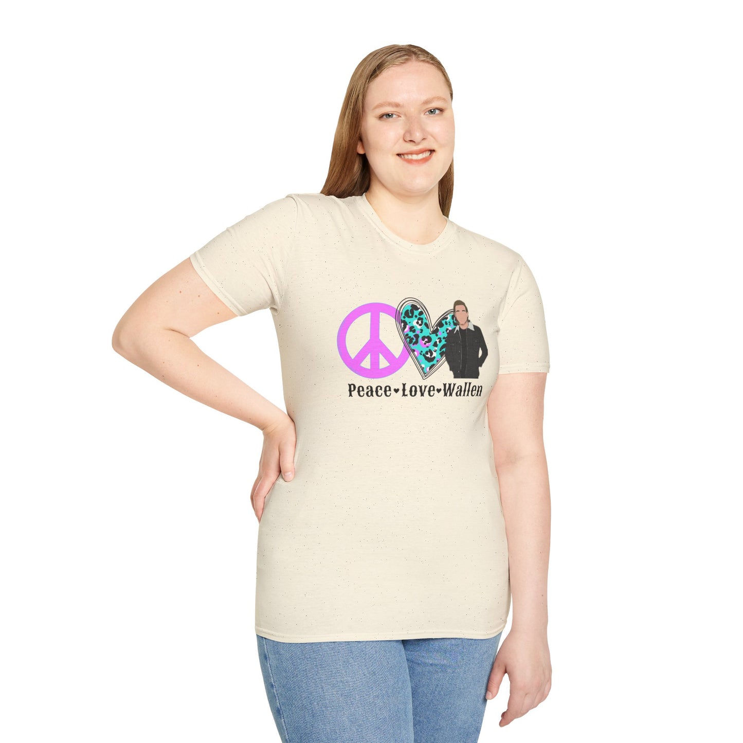 Peace Love Wallen - Unisex Softstyle T-Shirt