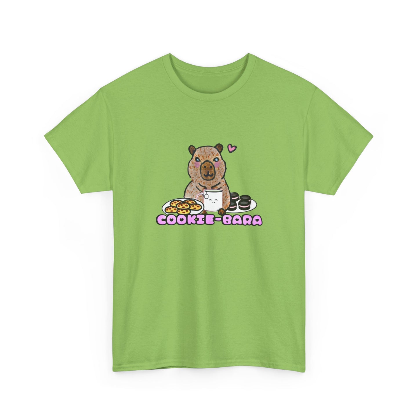 Cookie-bara unisex Heavy Cotton Tee - Sweet Treats T-Shirt