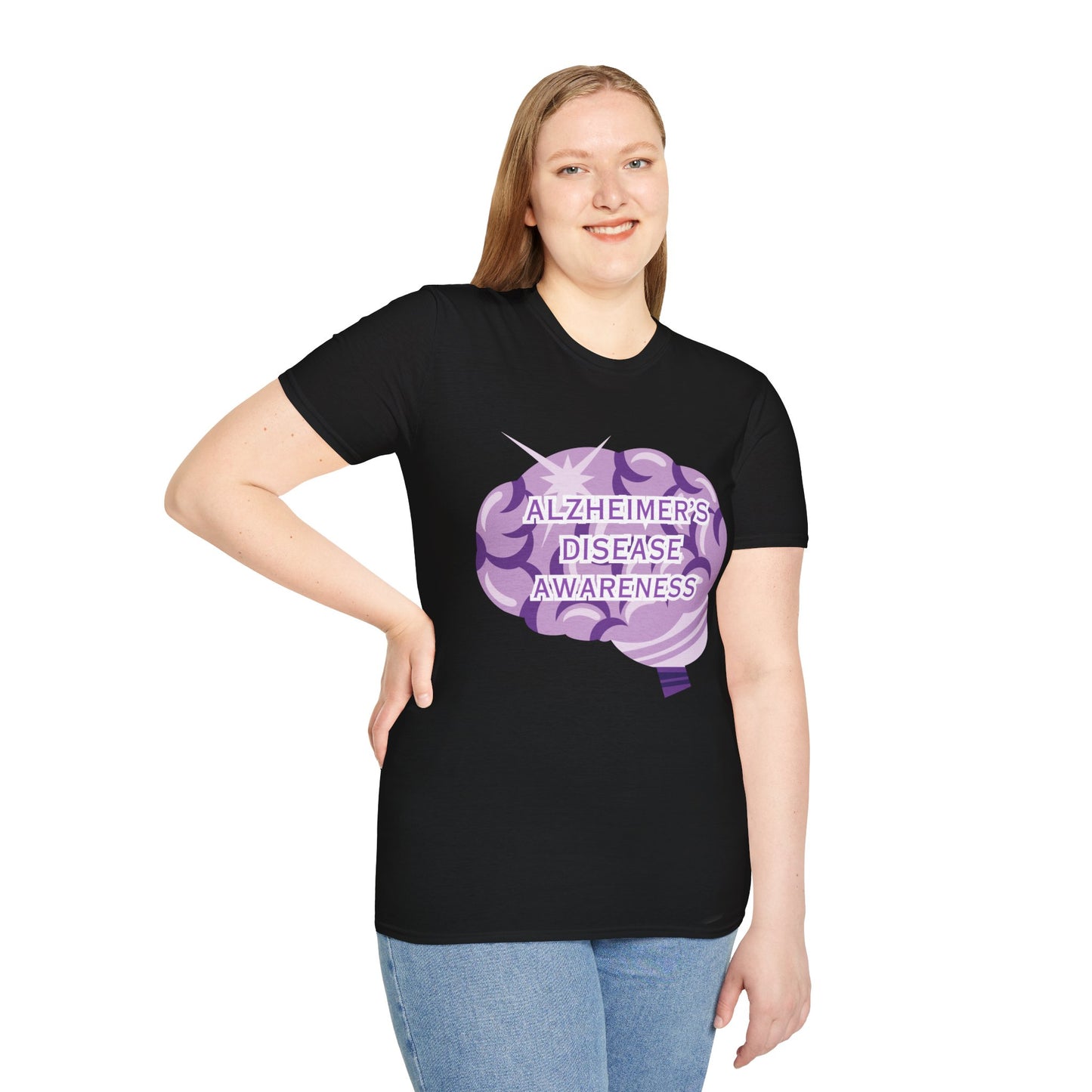 Alzheimer's Disease Awareness - Unisex Softstyle T-Shirt