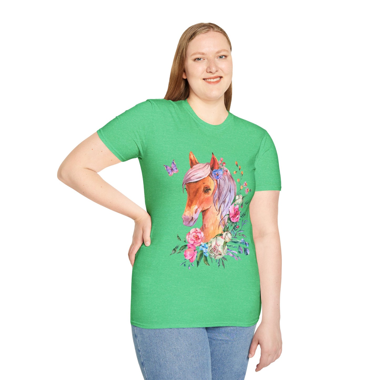 Horse - Unisex Softstyle T-Shirt