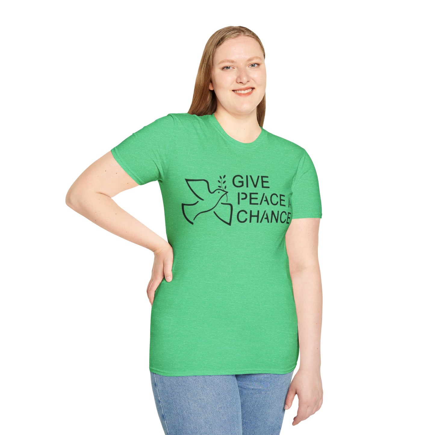 Give Peace A Chance - Unisex Softstyle T-Shirt