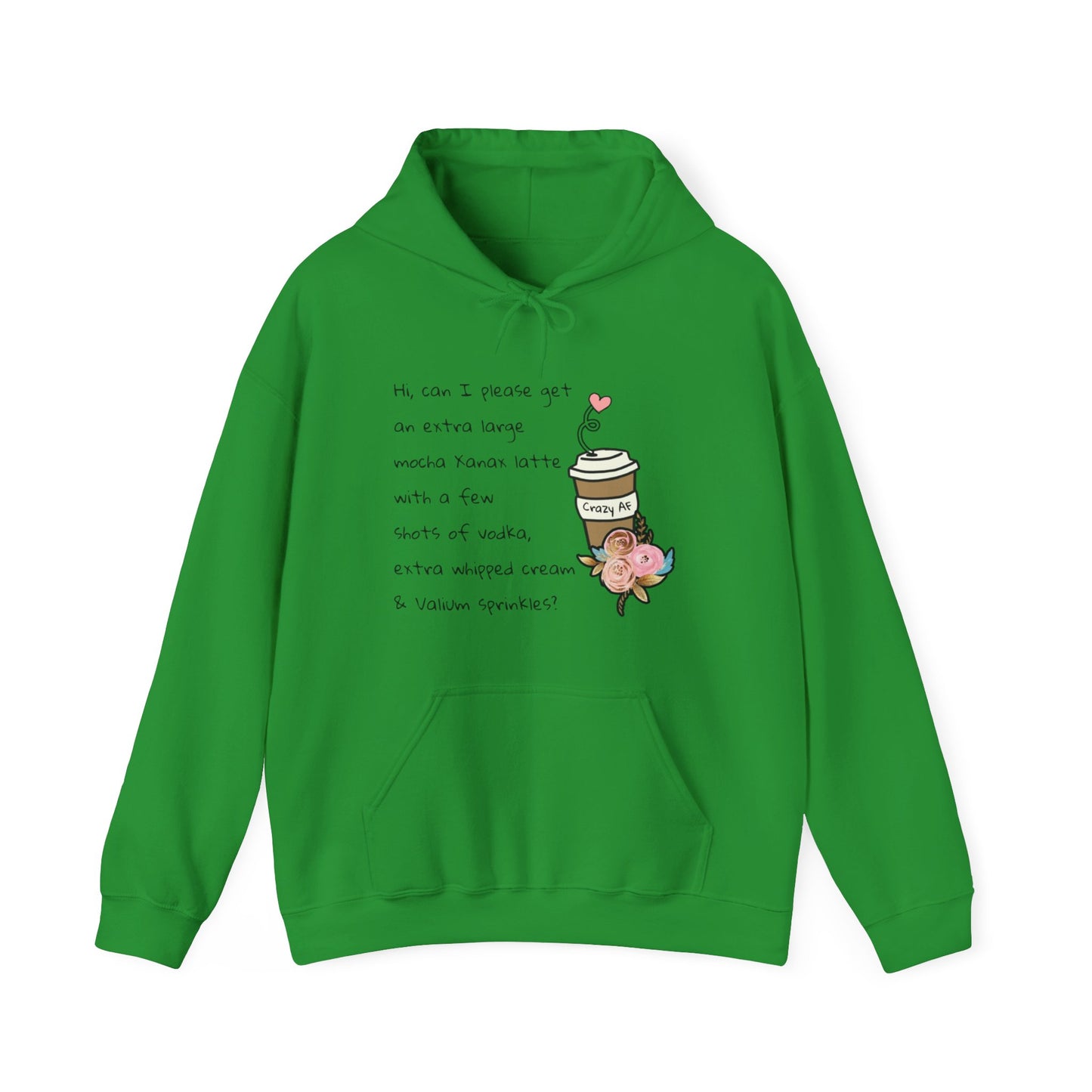 Xanax Latte - Unisex Heavy Blend™ Hooded Sweatshirt