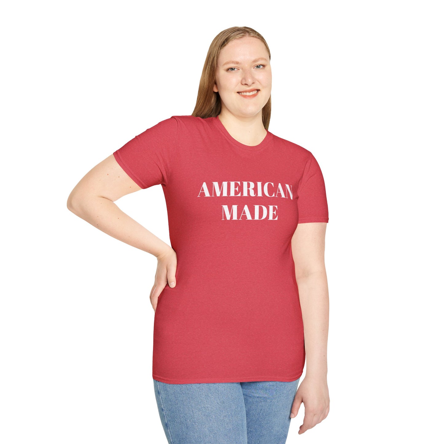 American Made - Unisex Softstyle T-Shirt | Comfortable Everyday Wear | Perfect for Casual Outings