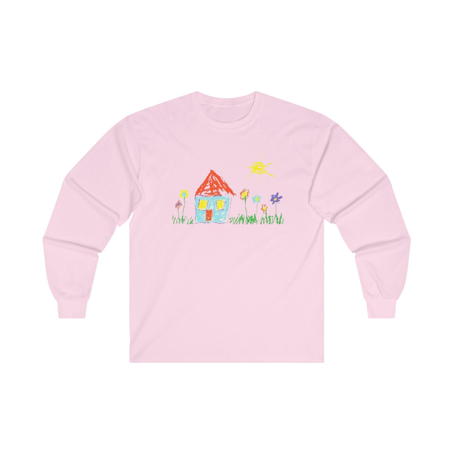 Your Child’s Art on a Shirt - Unisex Ultra Cotton Long Sleeve Tee