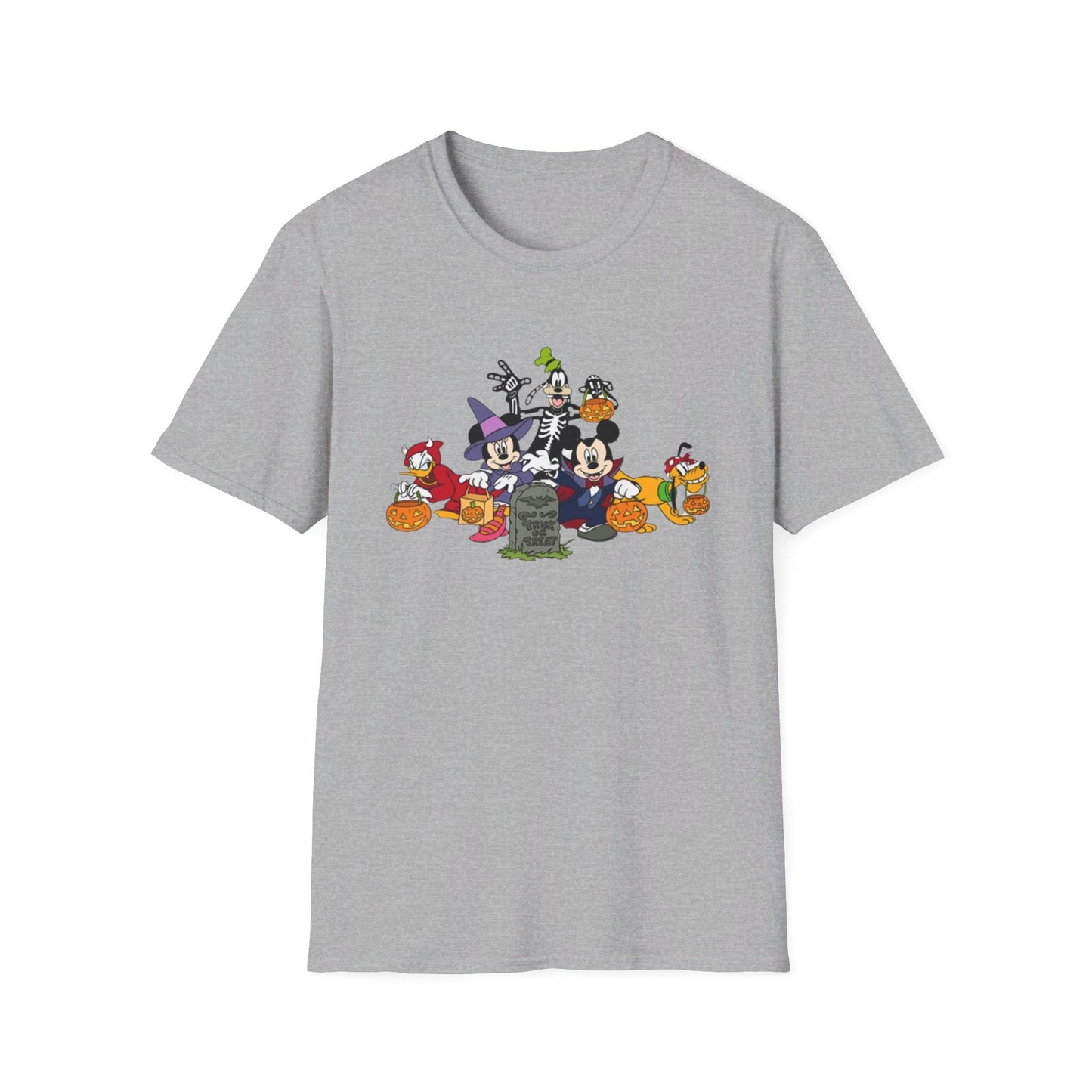 Mickey Trick or Treat - Unisex Softstyle T-Shirt