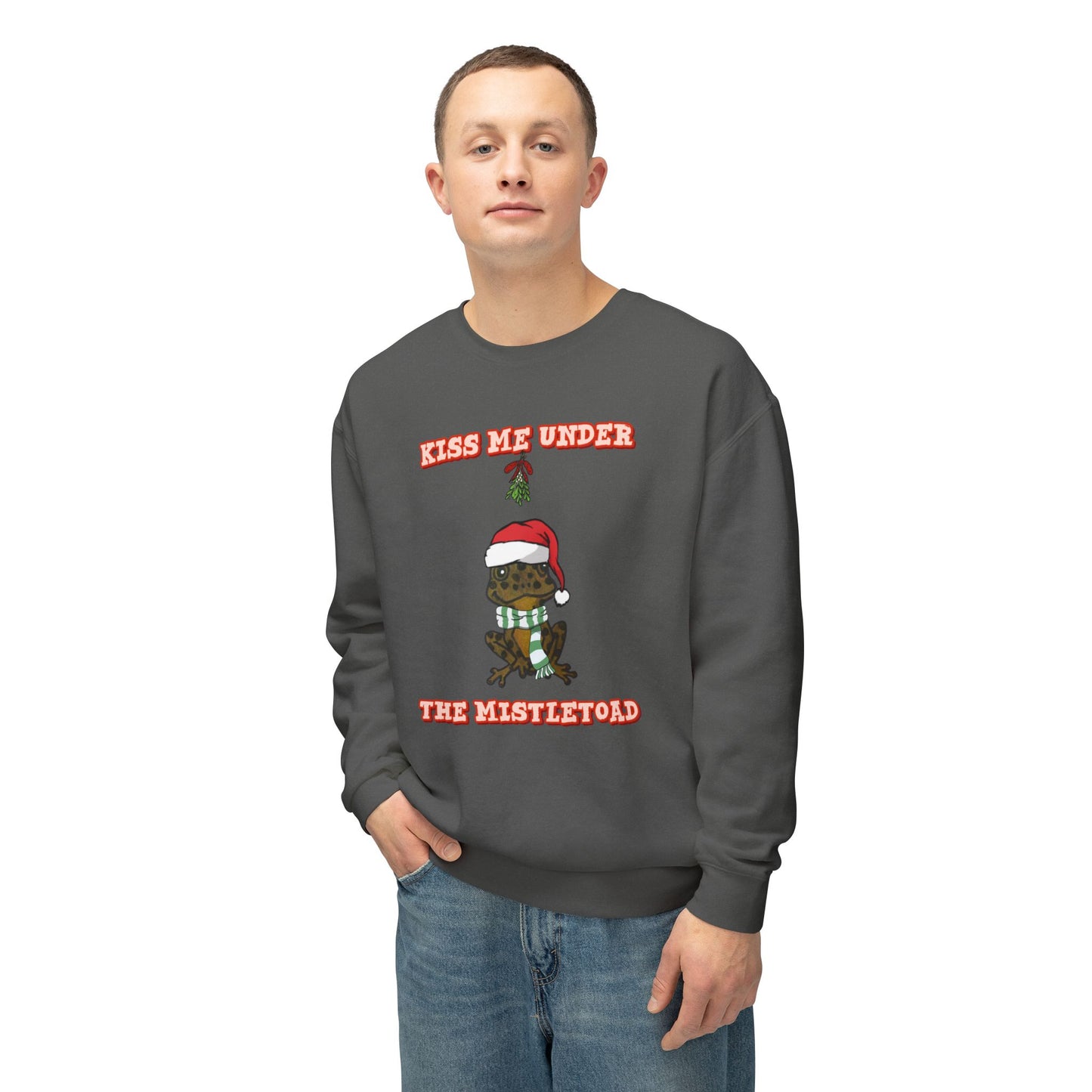 MistleToad - Unisex Lightweight Crewneck Sweatshirt