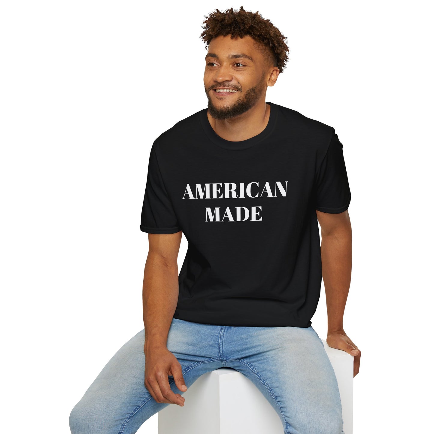 American Made - Unisex Softstyle T-Shirt | Comfortable Everyday Wear | Perfect for Casual Outings