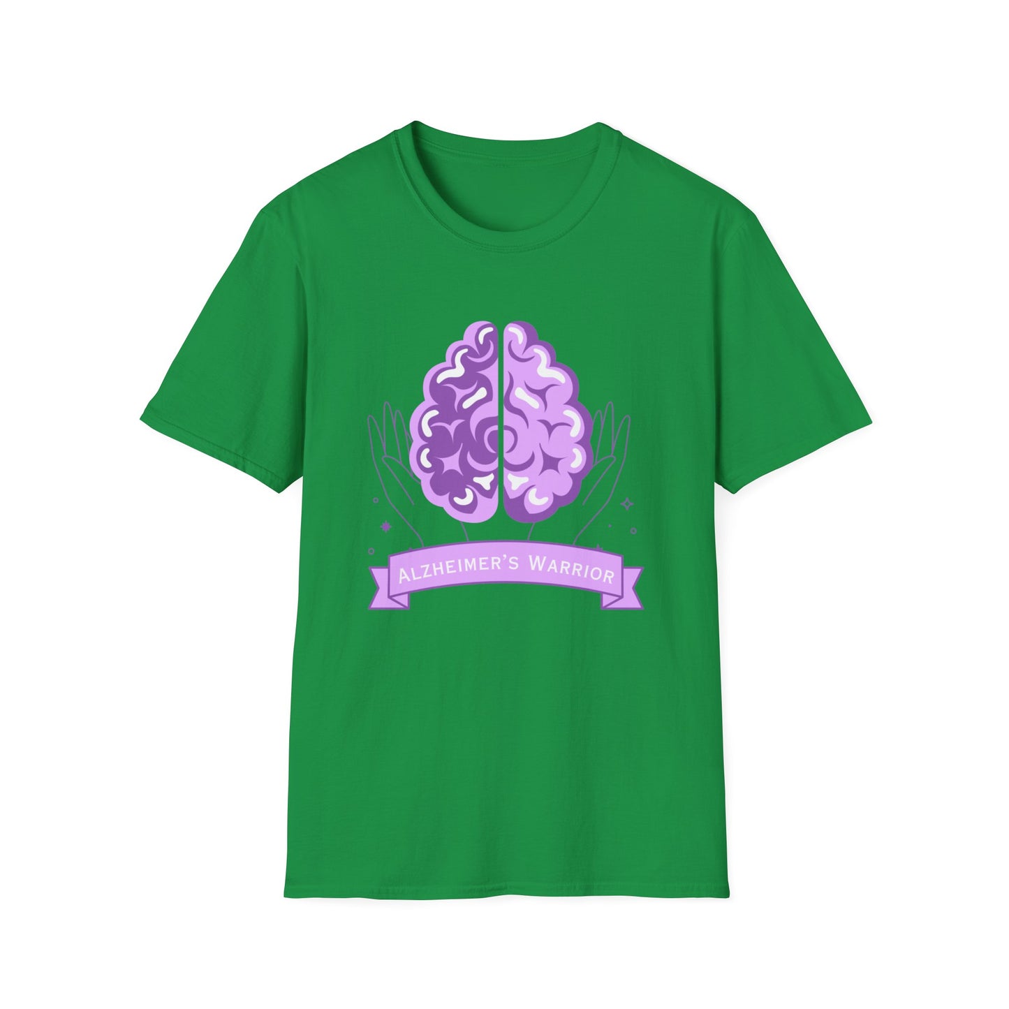 Alzheimer's Warrior - Unisex Softstyle T-Shirt