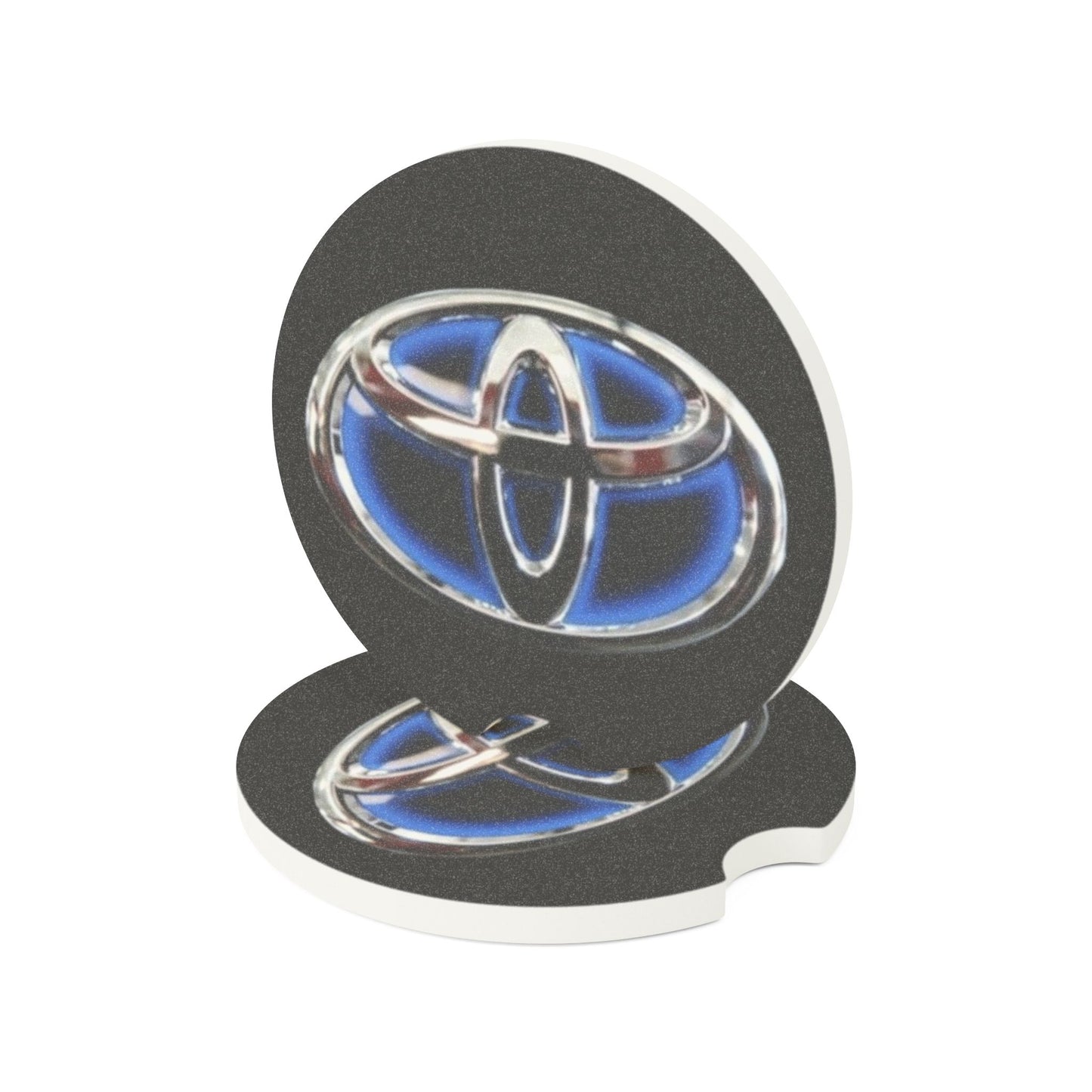 Toyota HEV Logo - Soapstone Car Coaster