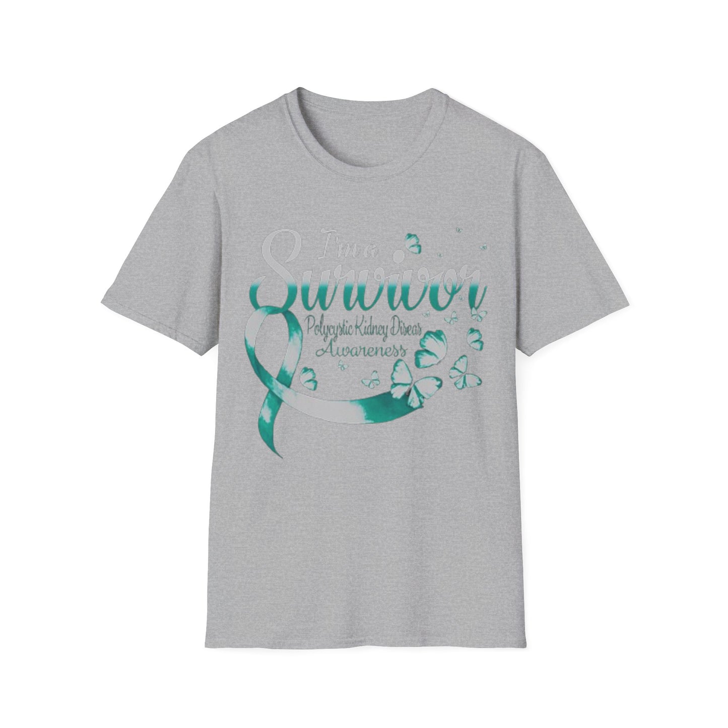 I’m a survivor PKD Awareness - Unisex Softstyle T-Shirt