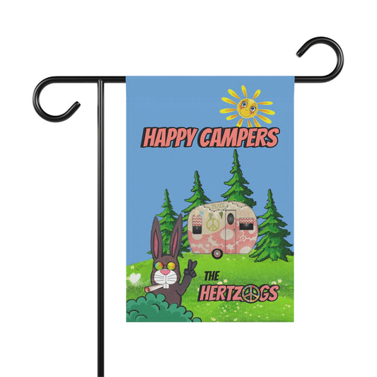 Happy Campers - Custom Garden & House Banner