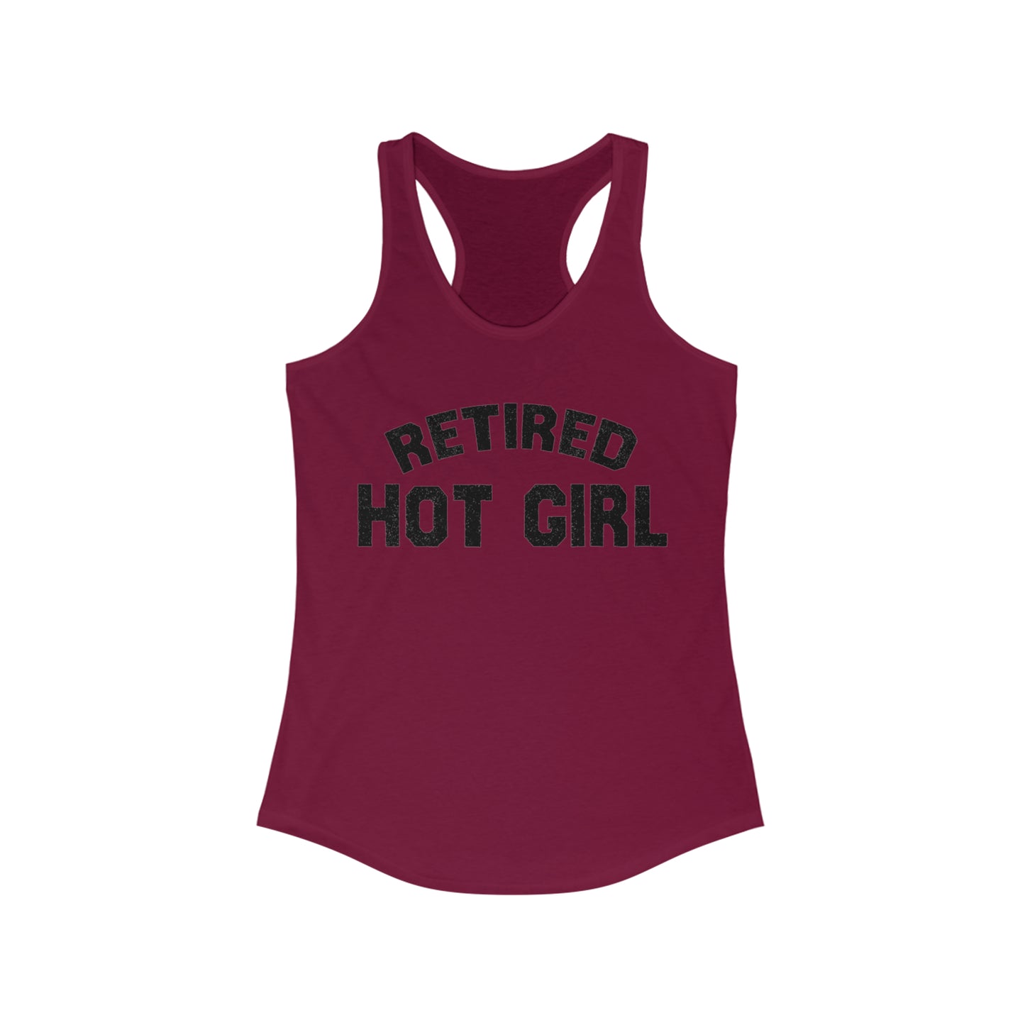 Retired Hot Girl - Women's Ideal Racerback Tank