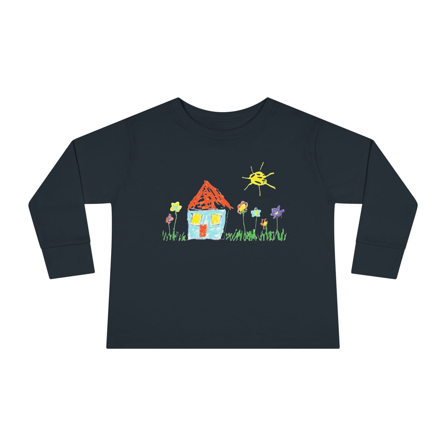 Your Child’s Art on a Shirt - Toddler Long Sleeve Tee