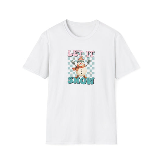 Let It Snow - Unisex Softstyle T-Shirt