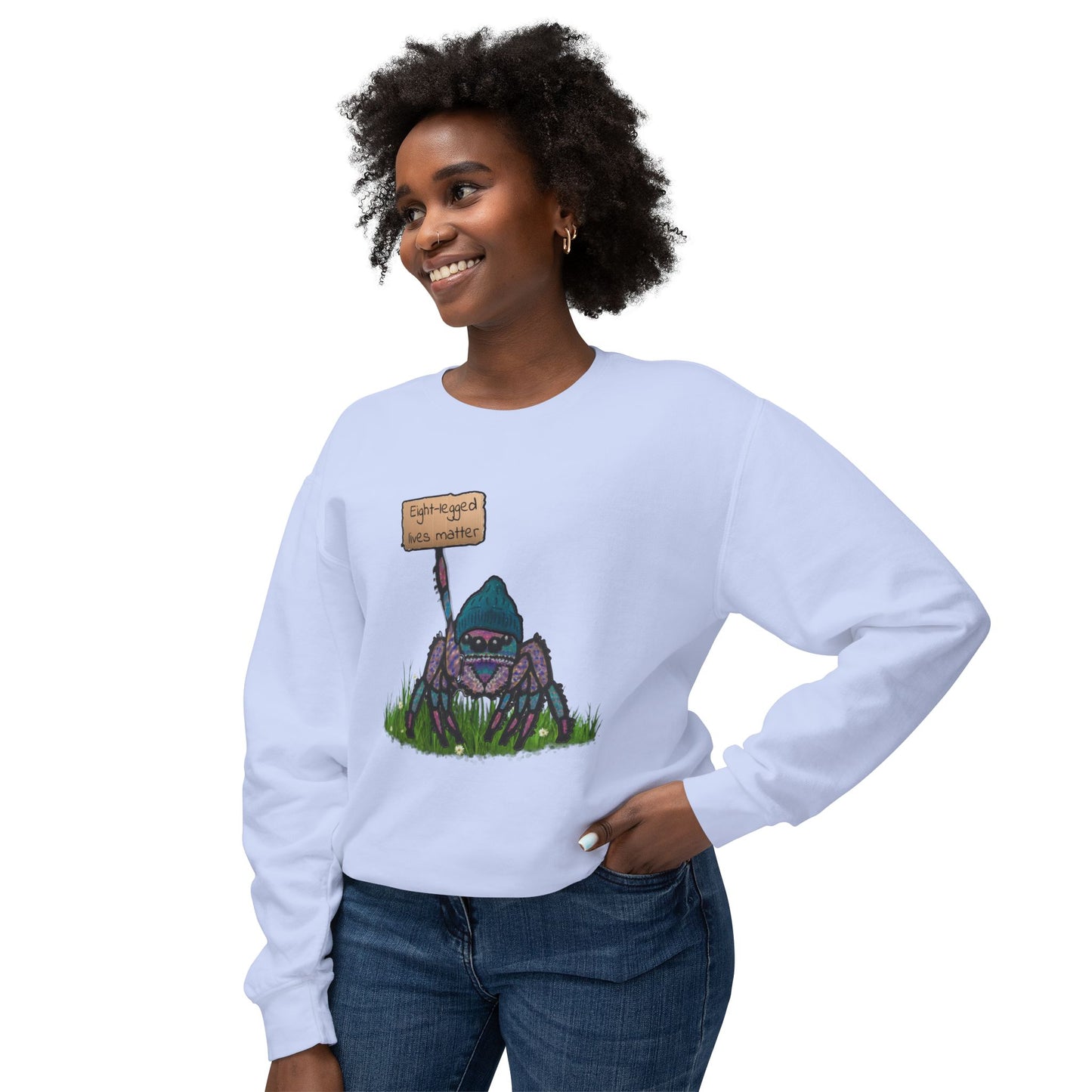 Unisex Lightweight Crewneck Sweatshirt