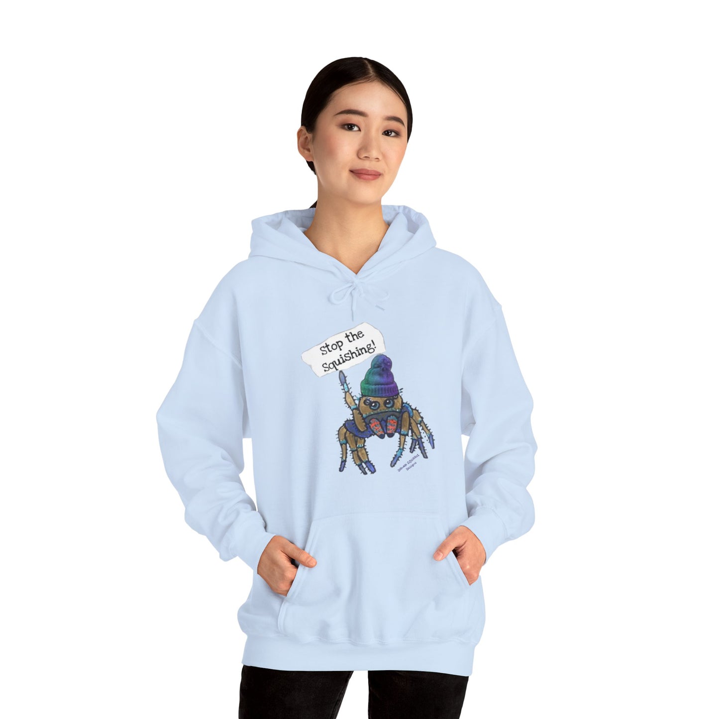 DSD Stop the Squishing - Unisex Heavy Blend™ Hooded Sweatshirt