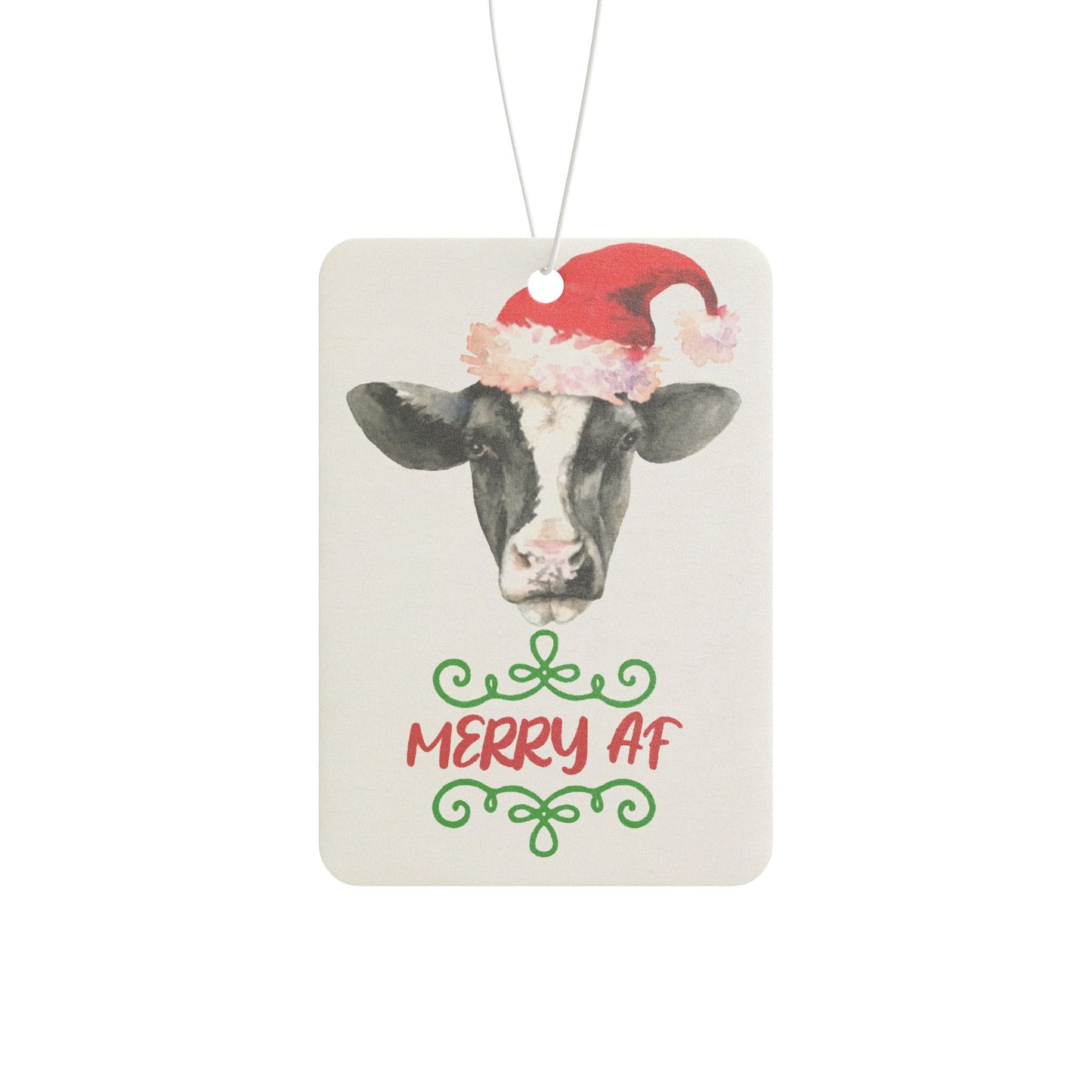 Merry AF Cow - Car Air Freshener